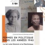Femmes en politique dans les années 1940 – Conférence