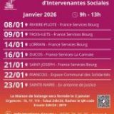 Permanences sociales – Janvier 2026